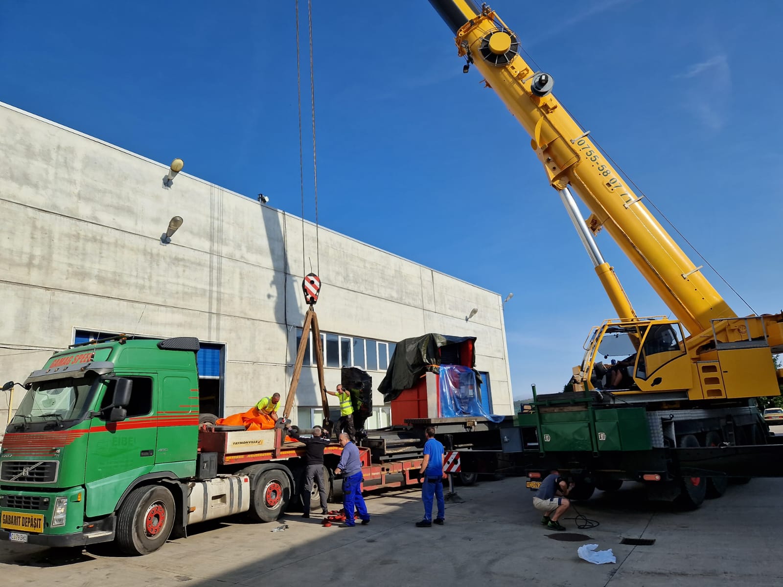 relocare utilaje industriale