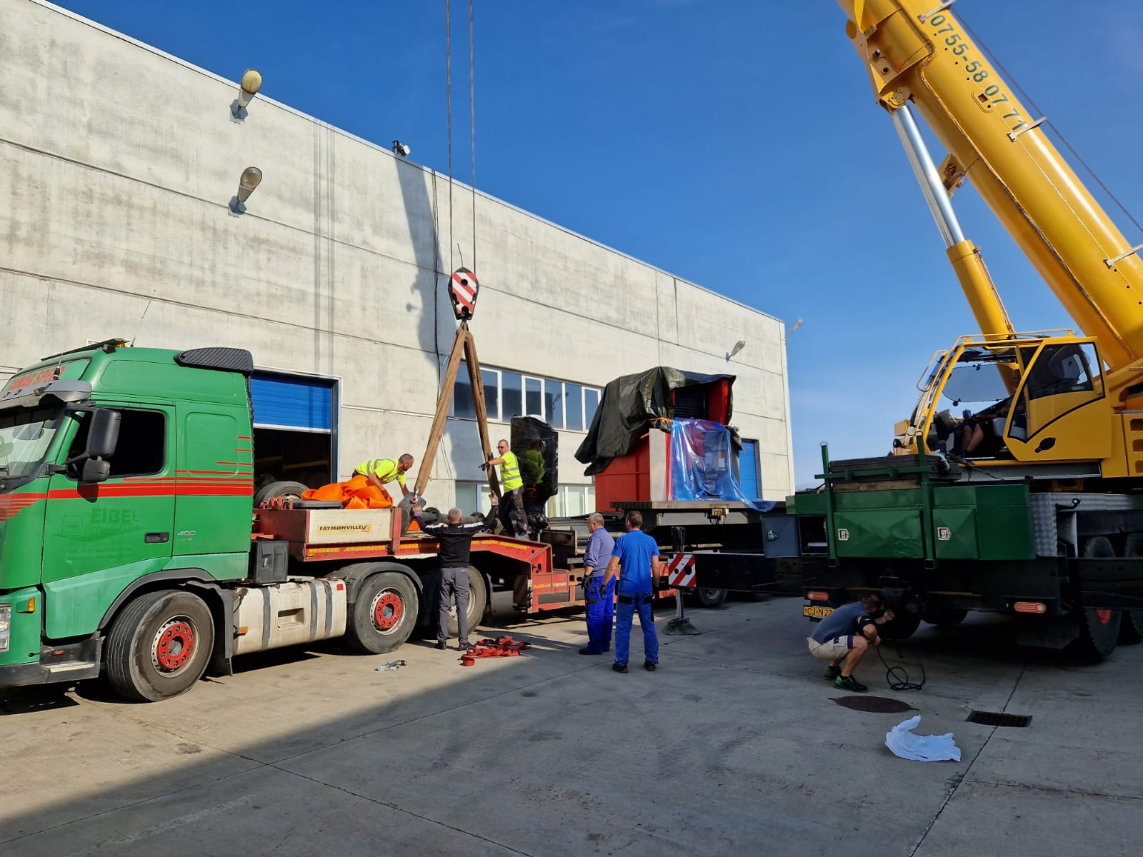 relocare utilaje industriale