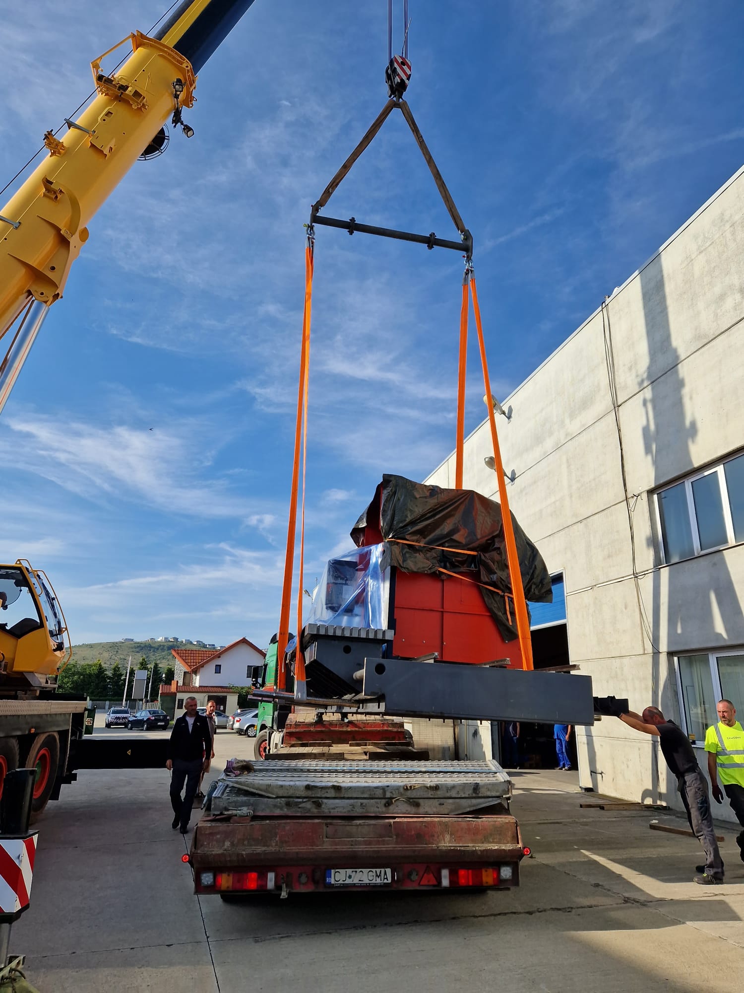 relocare utilaje industriale