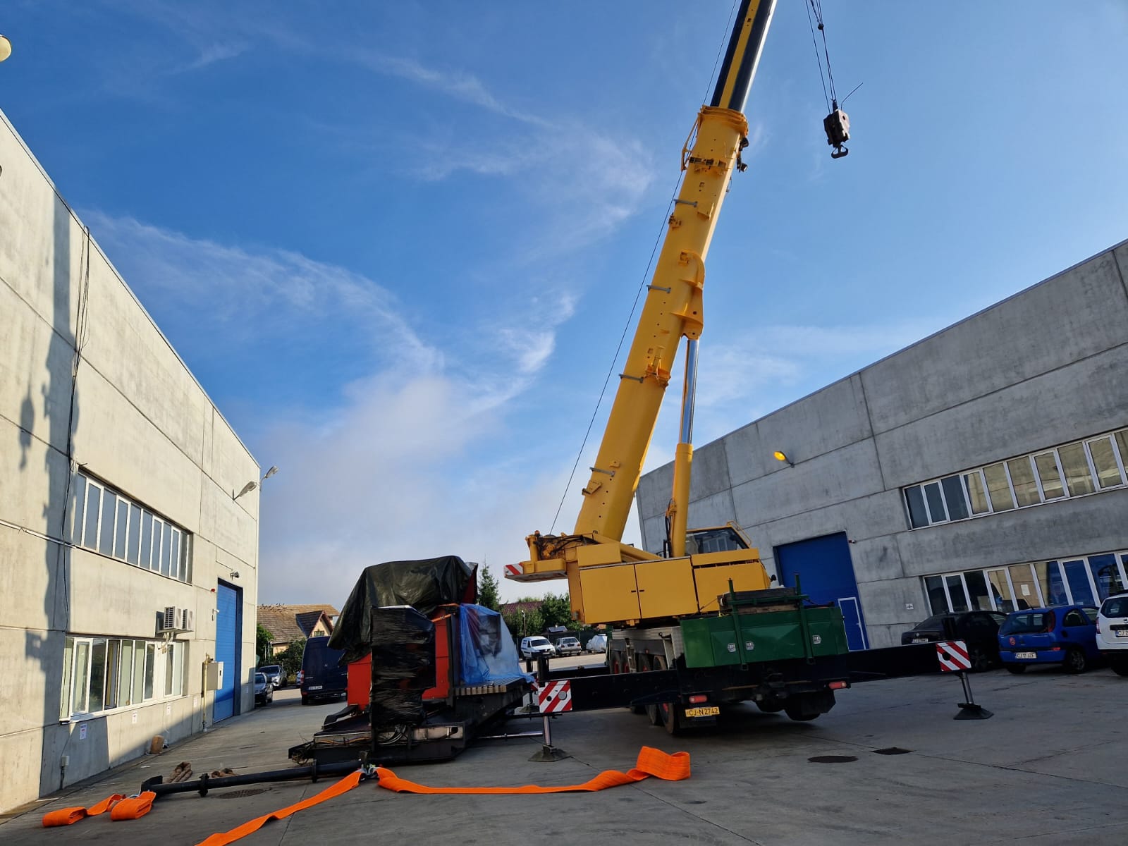 relocare utilaje industriale